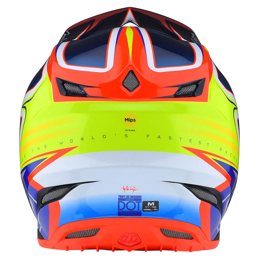 Troy Lee SE5 CARBON HELMET W/MIPS LIGHTNING Black
