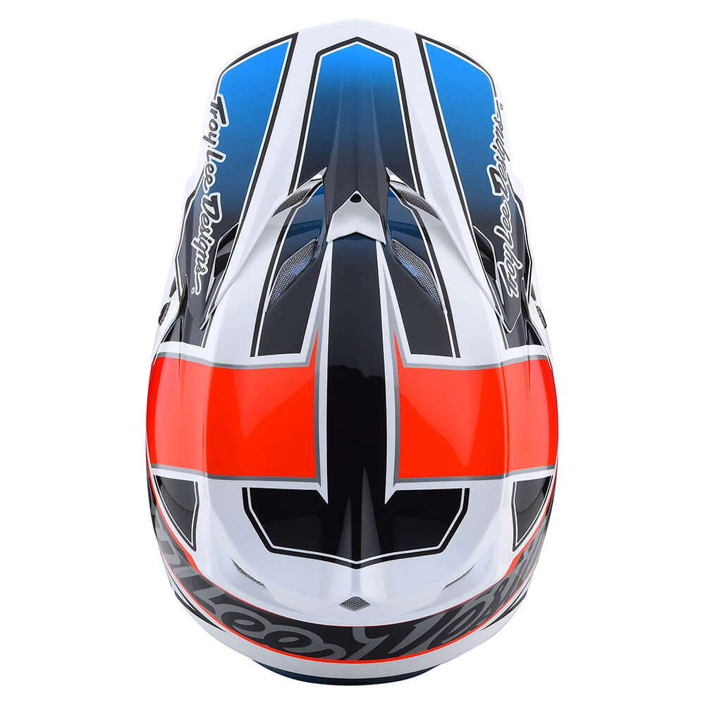 Troy Lee SE5 COMPOSITE HELMET W/MIPS Orange/Blue