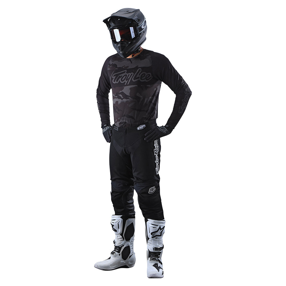 Troy Lee Designs Se Pro Air-Trikot (Langärmlig) Vox Camo Schwarz