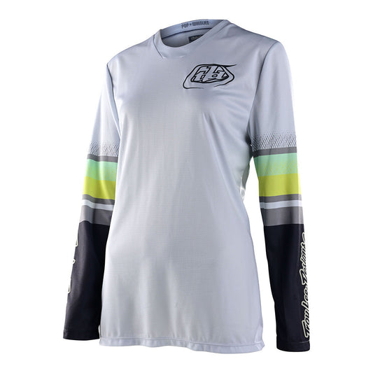 Troy Lee WOMENS GP JERSEY WARPED White