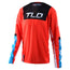 Troy Lee Designs Gp-Trikot Für Kinder (Langärmlig) Fractura Orange/Schwarz