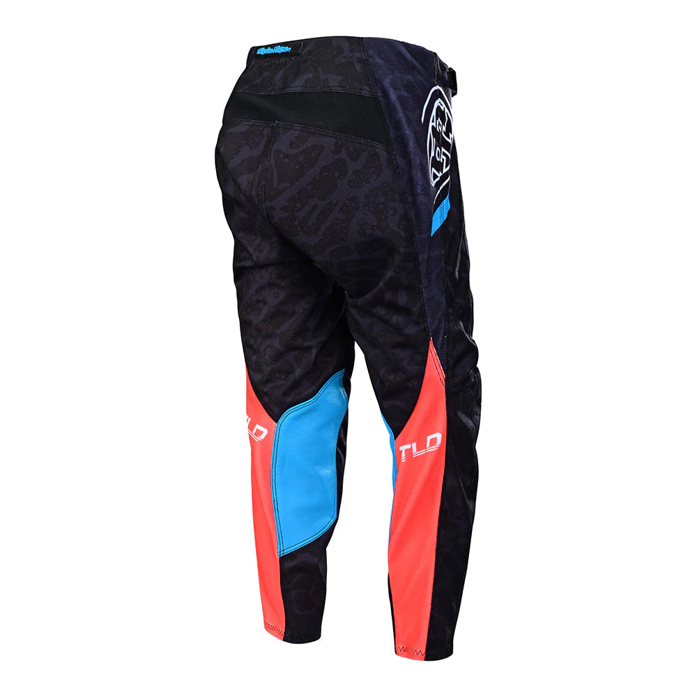 Troy Lee Designs Gp-Hose Für Kinder Fractura Orange/Schwarz