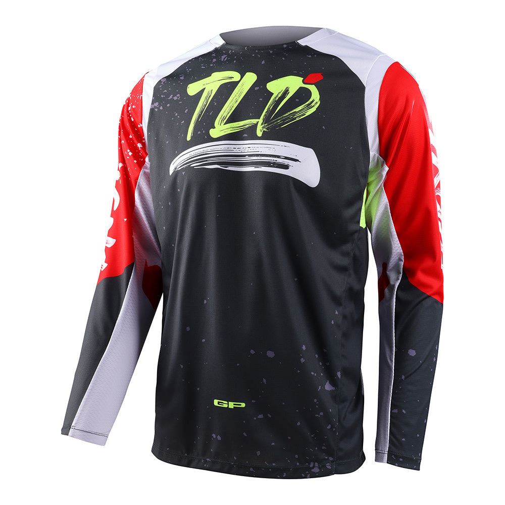 Troy Lee GP Pro Jersey Partical Black / Glo Red