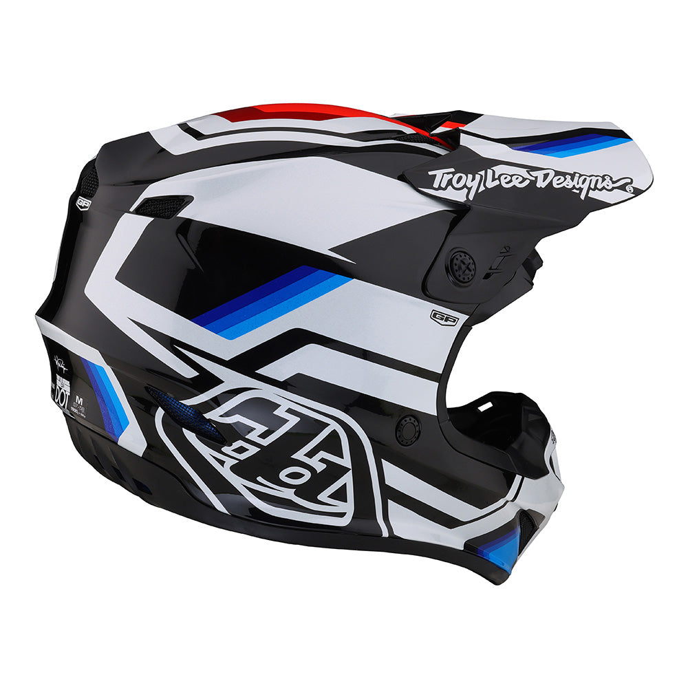 Troy Lee GP Helmet Apex White / Blue