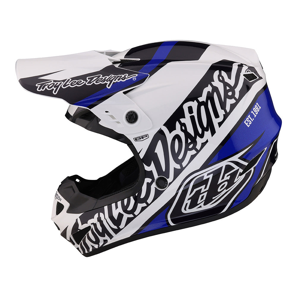 Troy Lee GP Helmet Slice Blue