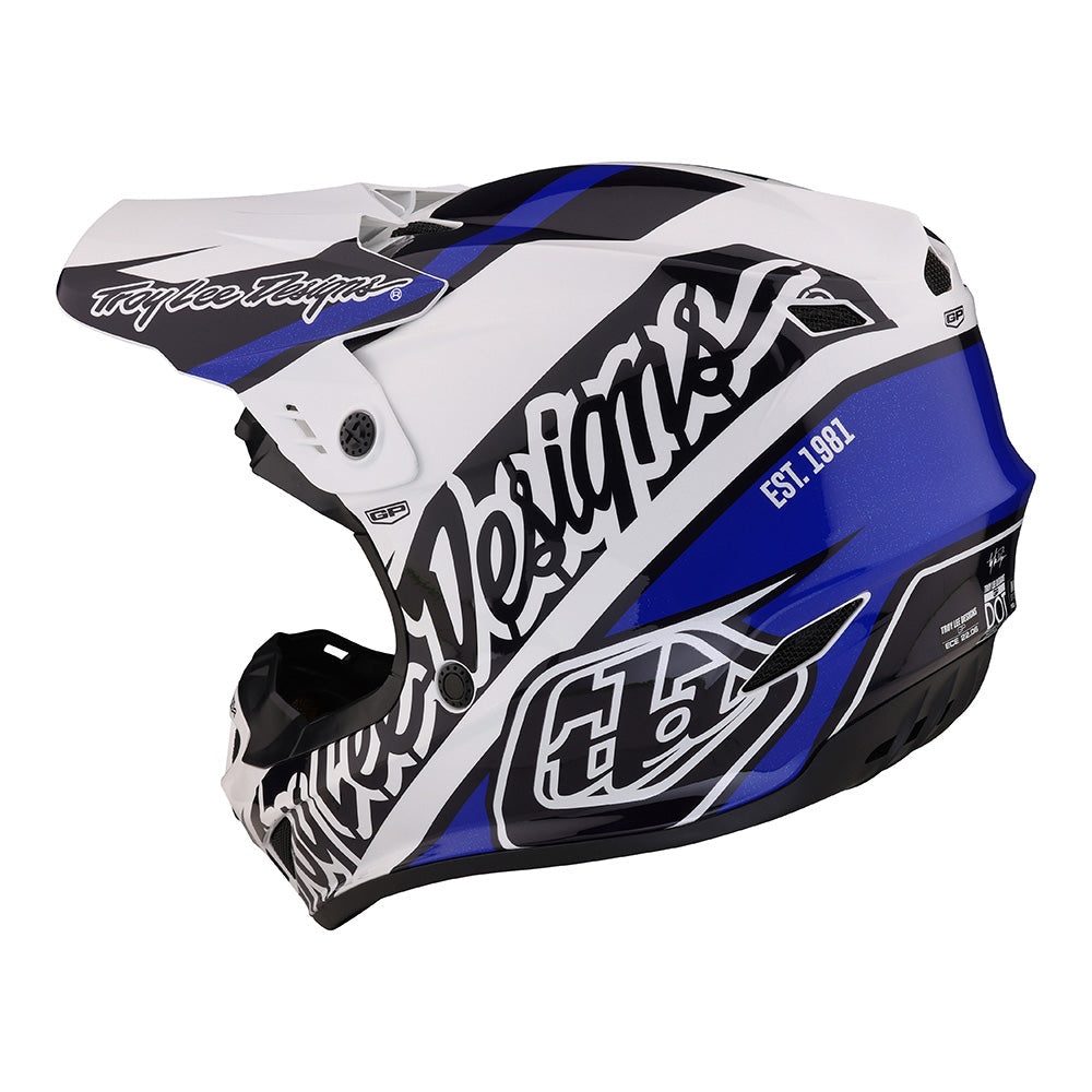 Troy Lee GP Helmet Slice Blue