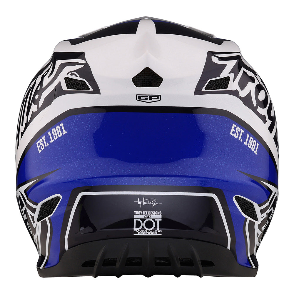 Troy Lee GP Helmet Slice Blue