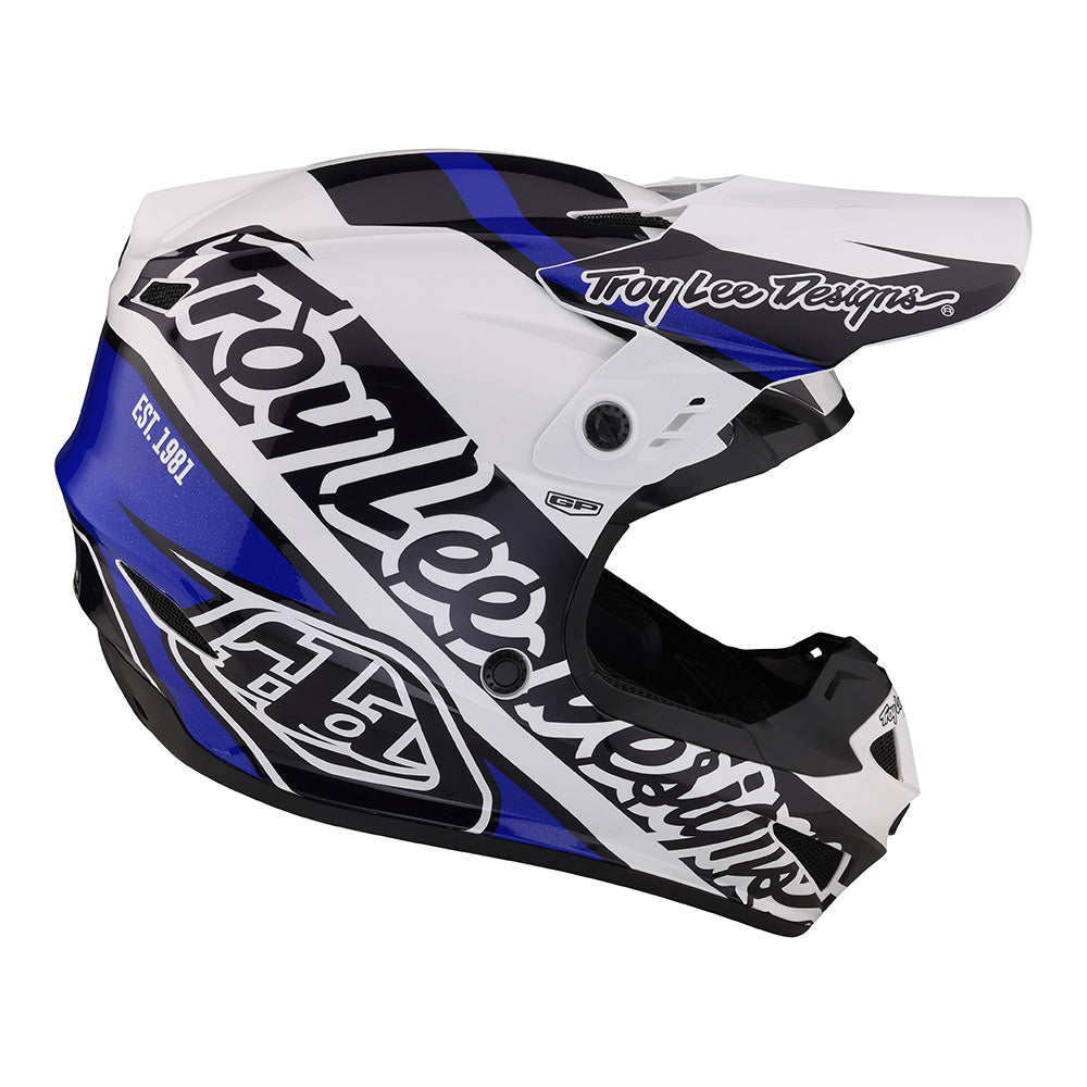 Troy Lee GP Helmet Slice Blue