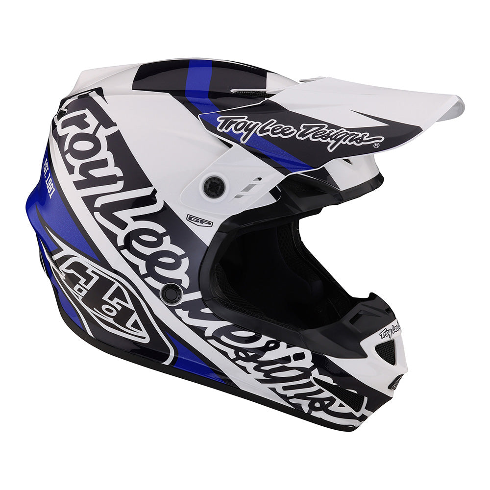Troy Lee GP Helmet Slice Blue