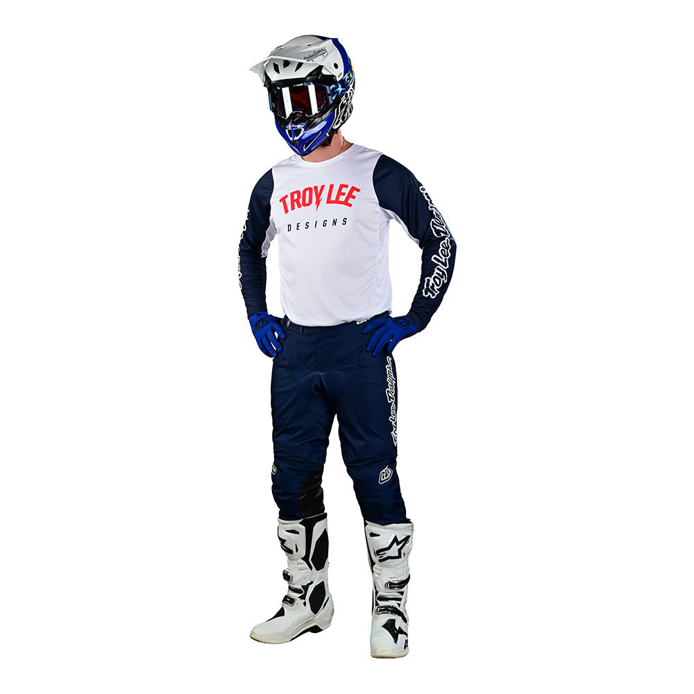 Troy Lee GP Pro Jersey Boltz White / Navy