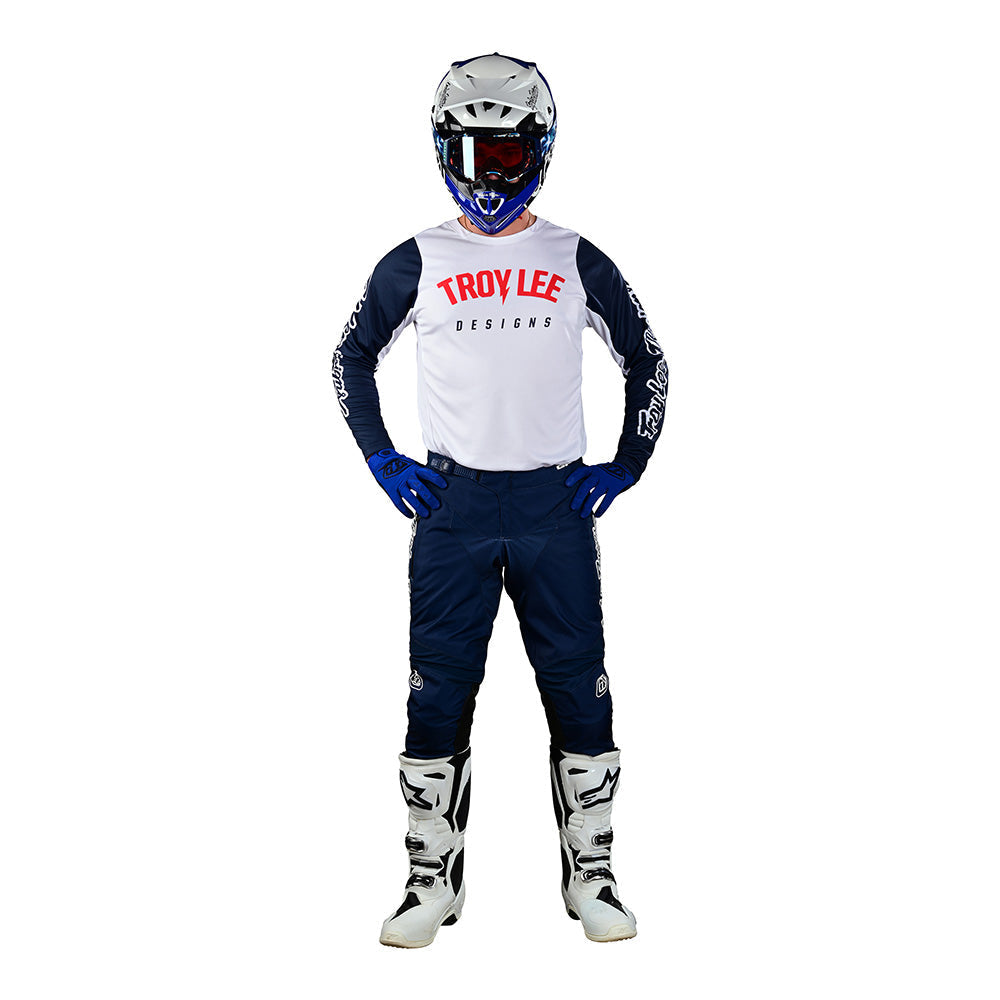 Troy Lee GP Pro Jersey Boltz White / Navy