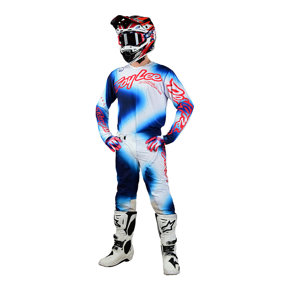 Troy Lee SE Ultra Jersey Lucid White / Blue