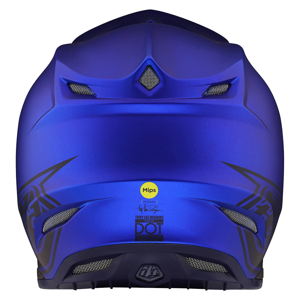 Troy Lee SE5 Composite Helmet W/MIPS Core Blue