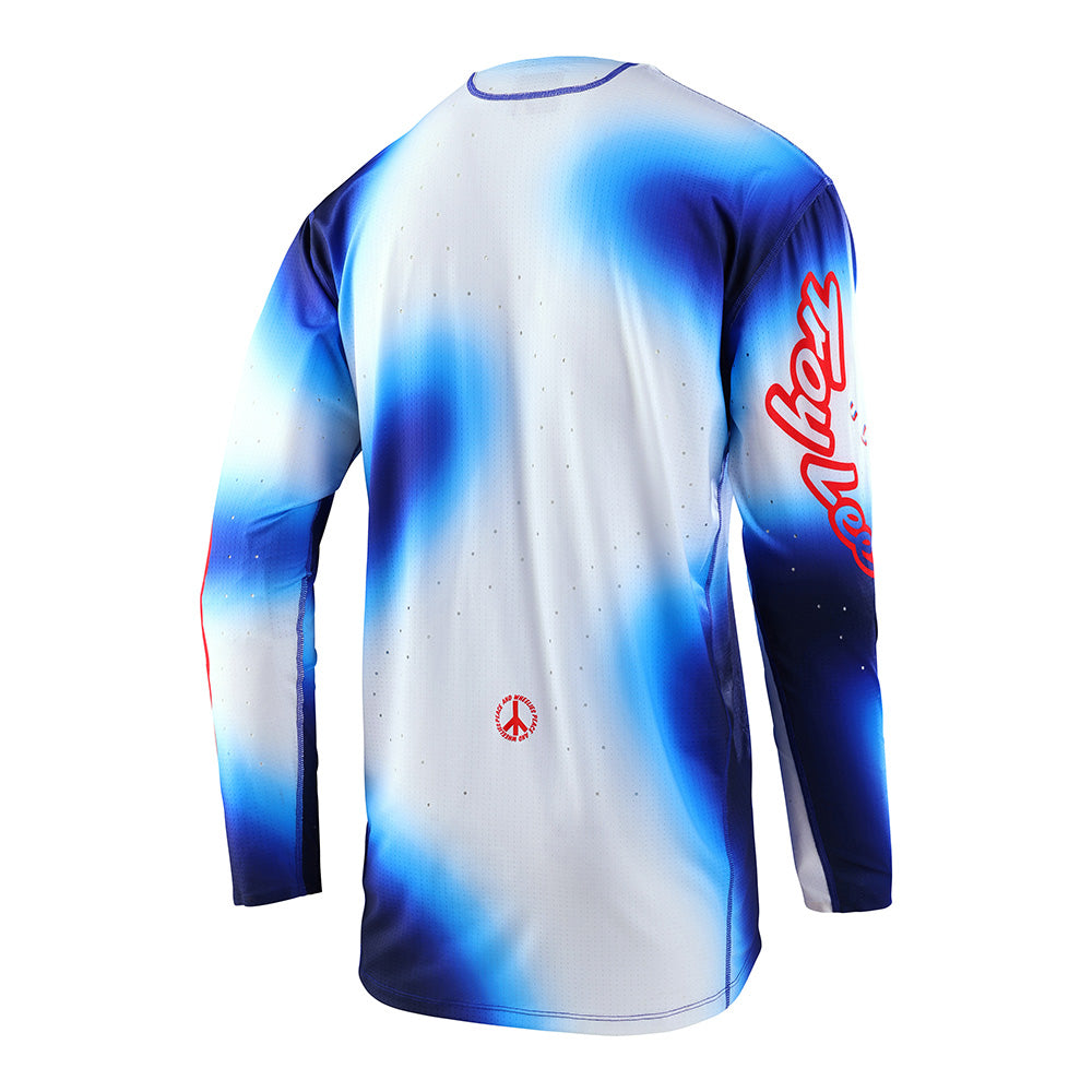 Troy Lee SE Ultra Jersey Lucid White / Blue