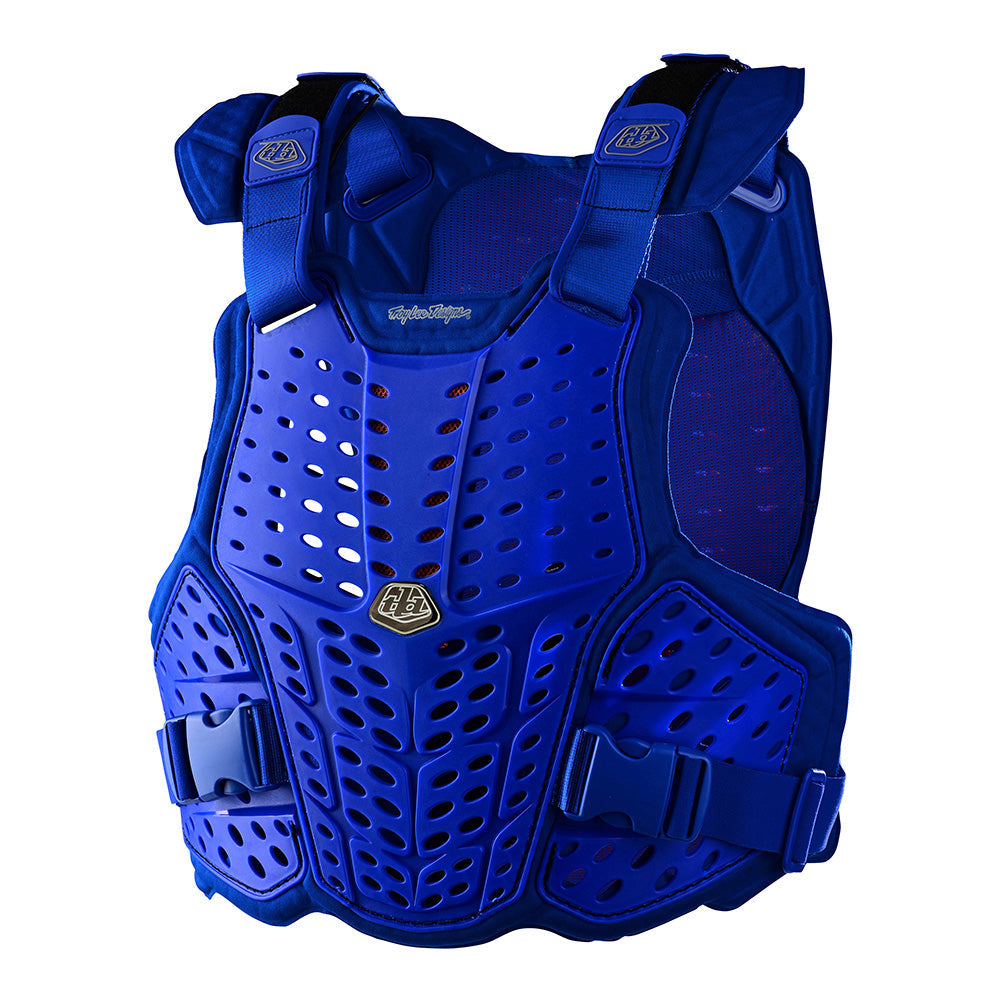 Troy Lee Rockfight CE Flex Chest Protector Solid Blue