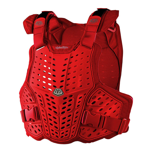 Troy Lee Designs Rockfight Ce Flex-Brustschutz Solid Rot