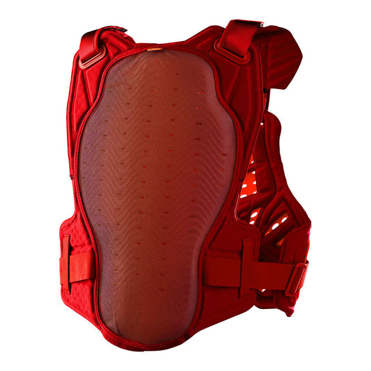 Troy Lee Designs Rockfight Ce Flex-Brustschutz Solid Rot