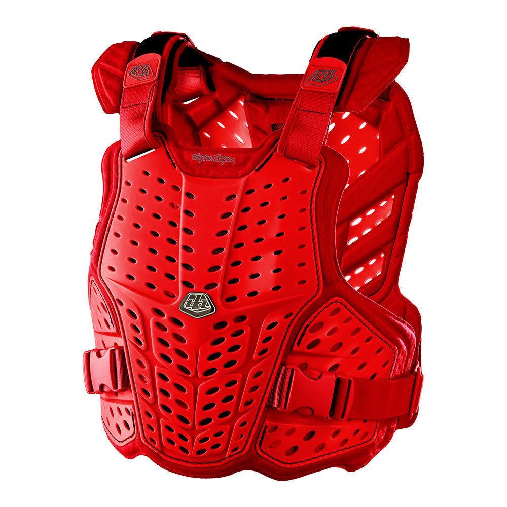 Troy Lee Designs Rockfight-Brustschutz Solid Rot