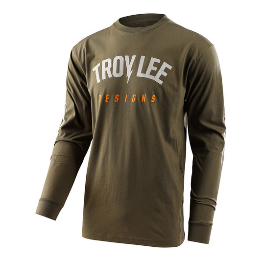 Langarm T-Shirt Bolt Military Grün