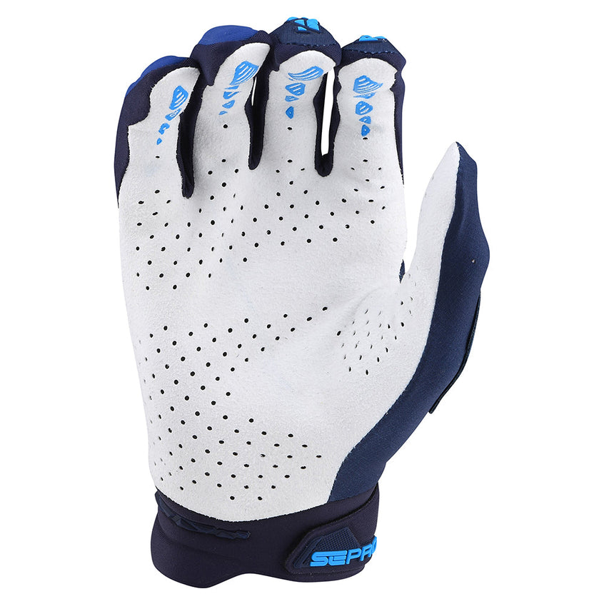 SE Pro-Handschuhe Solid Navy/Cyan