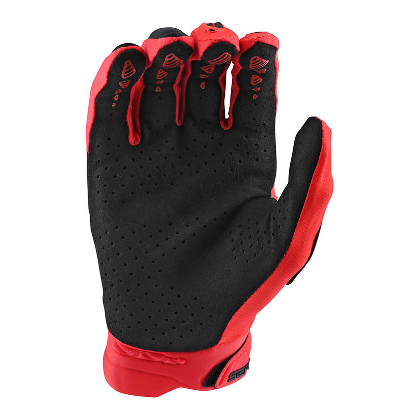 SE Pro-Handschuhe einfarbig rot