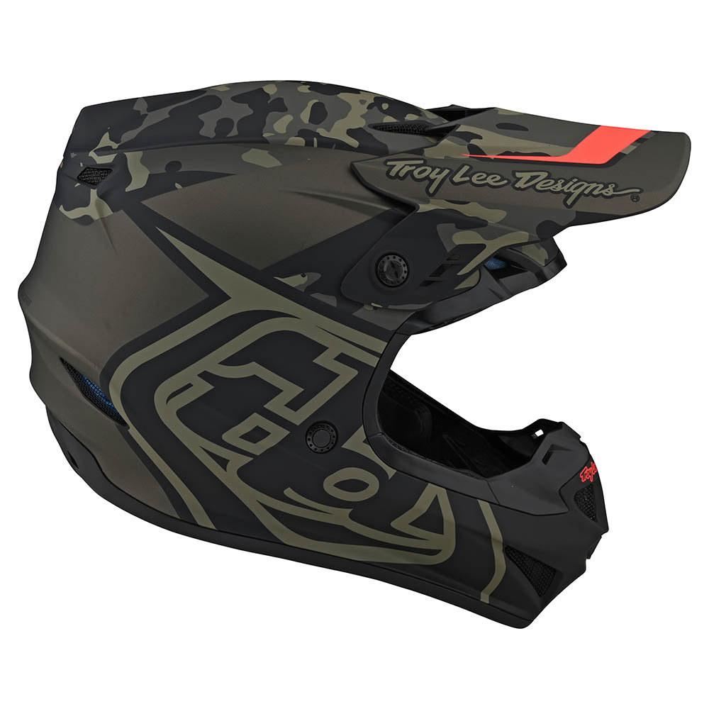 Troy Lee Designs Gp-Helm Overload Camo Army Green/Grau