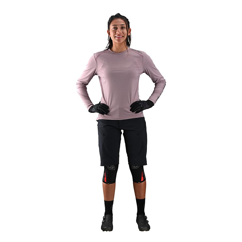 Troy Lee Designs Lilium-Trikot (Langärmlig) Für Damen Solid Heather Ginger