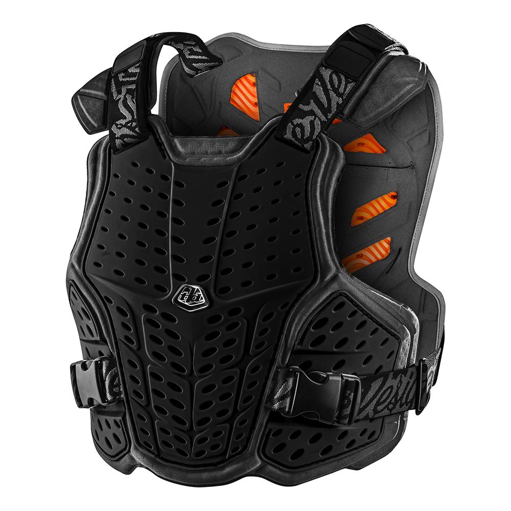 Troy Lee Designs Rockfight Ce-Brustschutz Solid Schwarz