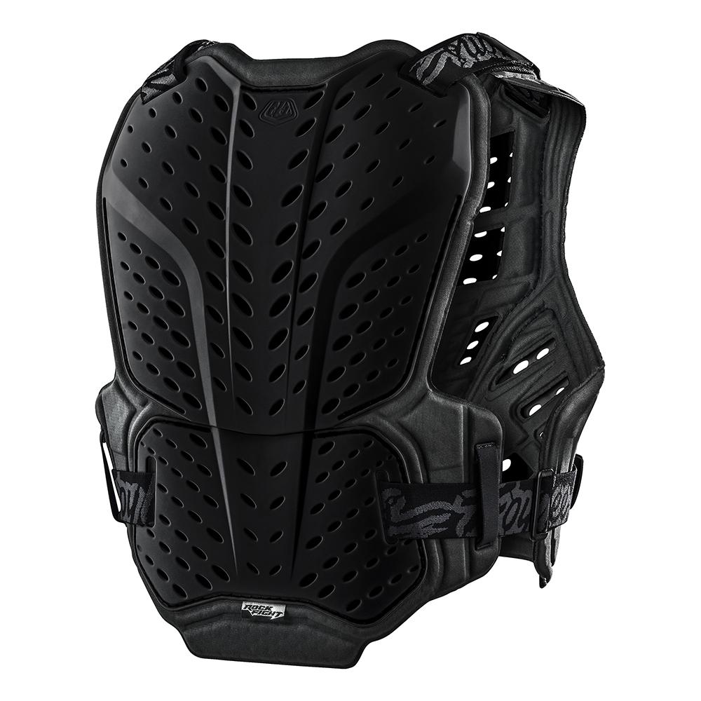 Troy Lee Designs Rockfight-Brustschutz Solid Schwarz