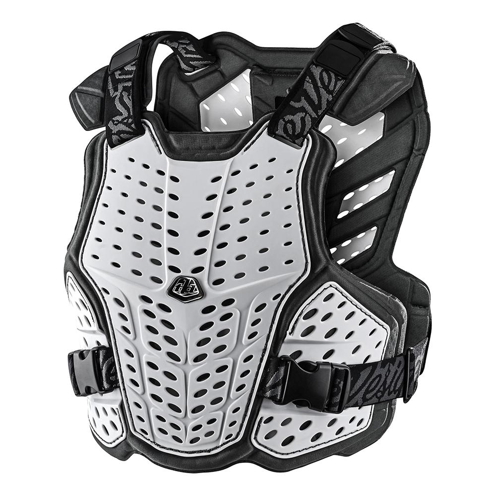Troy Lee Designs Rockfight-Brustschutz Solid Weiß