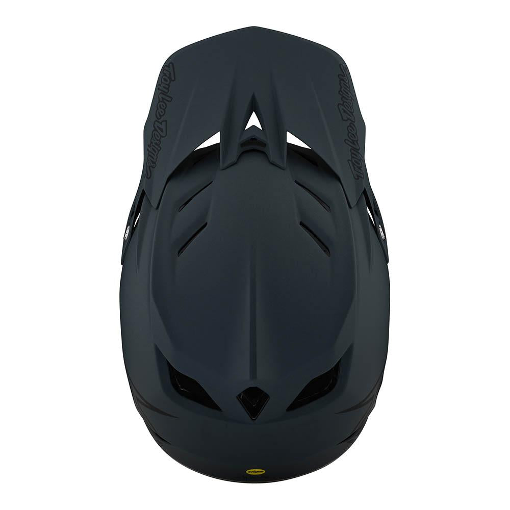Troy Lee Designs D4 Composite-Helm Stealth Grau