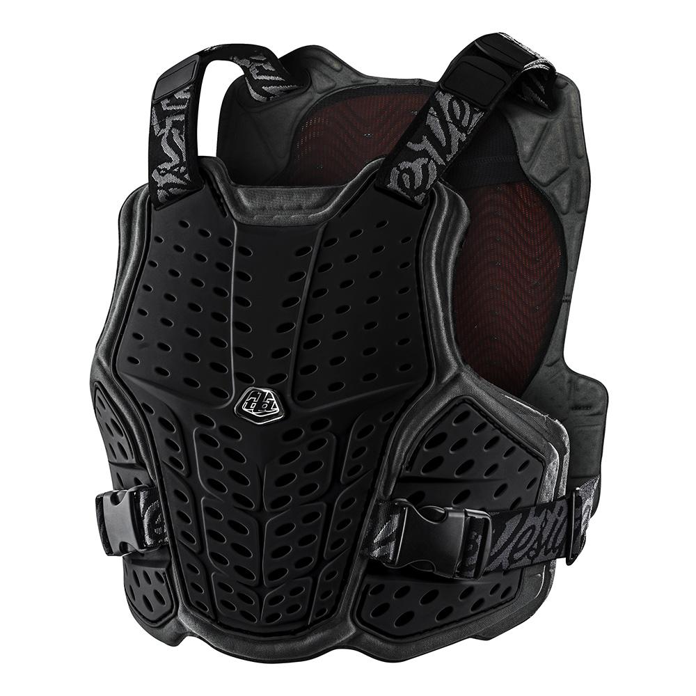 Troy Lee Designs Rockfight Ce Flex-Brustschutz Solid Schwarz