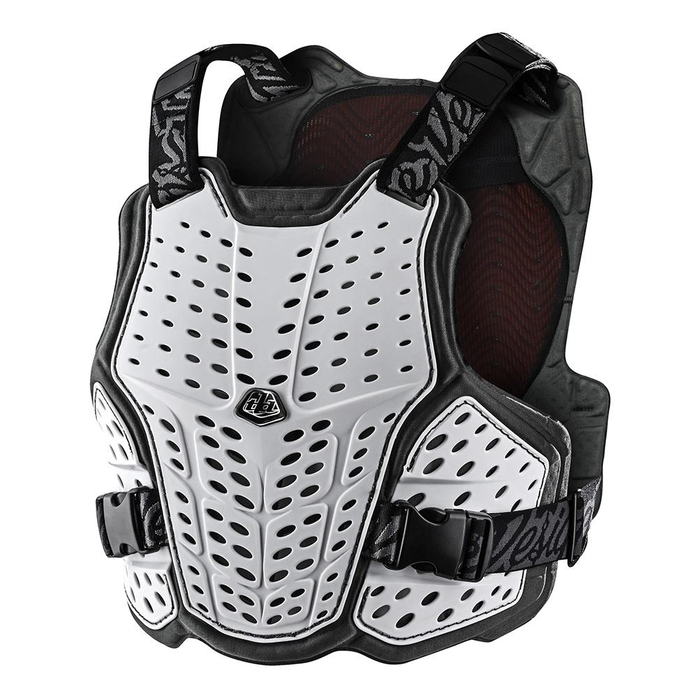Troy Lee Designs Rockfight Ce Flex-Brustschutz Solid Weiß