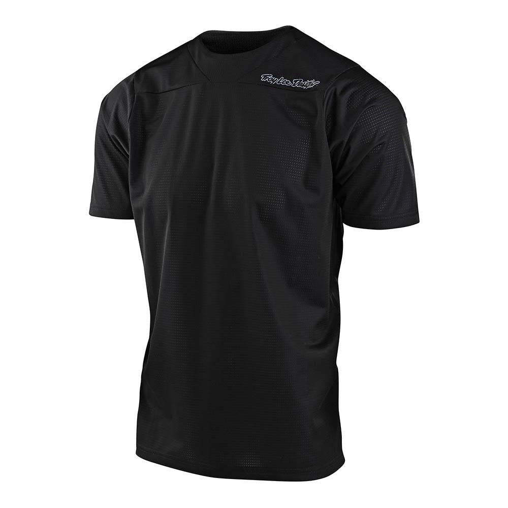 Troy Lee Designs Skyline-Trikot Für Kinder (Kurzärmlig) Solid Schwarz