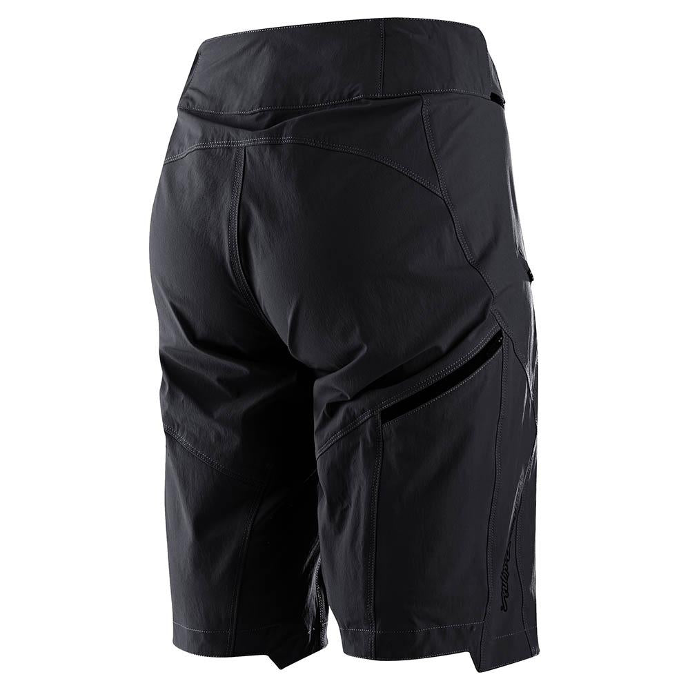 Troy Lee Designs Lilium-Shorts Mit Innenfutter Für Damen Solid Schwarz